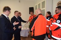 Uroczyste przekazanie nowego ambulansu dla Szpitala Powiatowego w Wągrowcu