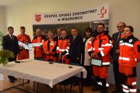 Uroczyste przekazanie nowego ambulansu dla Szpitala Powiatowego w Wągrowcu