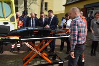 Uroczyste przekazanie nowego ambulansu dla Szpitala Powiatowego w Wągrowcu