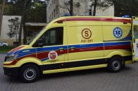 Uroczyste przekazanie nowego ambulansu dla Szpitala Powiatowego w Wągrowcu