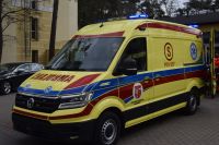 Uroczyste przekazanie nowego ambulansu dla Szpitala Powiatowego w Wągrowcu