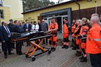 Uroczyste przekazanie nowego ambulansu dla Szpitala Powiatowego w Wągrowcu