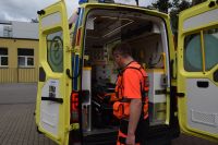 Uroczyste przekazanie nowego ambulansu dla Szpitala Powiatowego w Wągrowcu