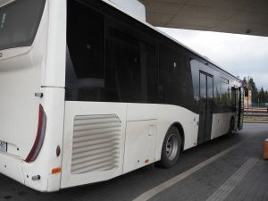 Prezentacja autobusu proponowanego przez IVECO do przewozów w powiecie wągrowieckim