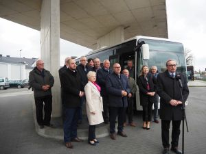 Prezentacja autobusu proponowanego przez IVECO do przewozów w powiecie wągrowieckim