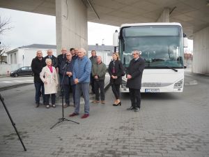 Prezentacja autobusu proponowanego przez IVECO do przewozów w powiecie wągrowieckim