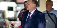 Starosta Wągrowiecki uczcił Dzień Flagi RP oraz Święto Konstytucji 3 Maja, fot. Roman Kowalczewski/Portal WRC