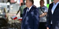 Starosta Wągrowiecki uczcił Dzień Flagi RP oraz Święto Konstytucji 3 Maja, fot. Roman Kowalczewski/Portal WRC