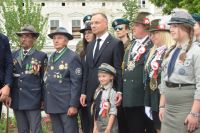Prezydent Rzeczypospolitej Polskiej złożył wizytę w powiecie wągrowieckim