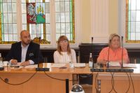 Narada Starosty Wągrowieckiego z burmistrzami i wójtami