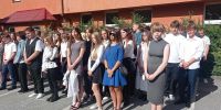 Zakończenie roku szkolnego 2023/2024 w I LO w Wągrowcu