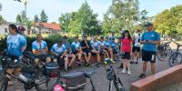 Rajd rowerowy odnowionym szlakiem św. Jakuba z Wągrowca do Dąbrówki Kościelnej