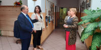 Wicewojewoda Wielkopolska z wizytą w powiecie wągrowieckim
