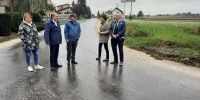 Członkowie Zarządu Powiatu Wągrowieckiego zwizytowali inwestycje drogowe
