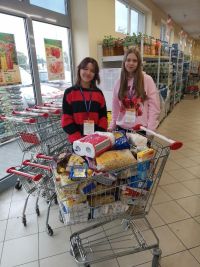 Zbiórka żywności dla powodzian