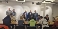 Młodzi szachiści z powiatu Lüneburg w powiecie wągrowieckim