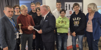 Młodzi szachiści z powiatu Lüneburg w powiecie wągrowieckim