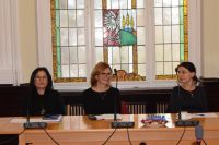 Program edukacyjny Polskiego Czerwonego Krzyża - spotkanie w starostwie