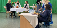 Teodozija Zariwna i Kalina Izabela Zioła w Zespole Szkół i Młodzieżowym Ośrodku Socjoterapii w Gołańczy