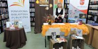 Anna Andrych w Powiatowej Bibliotece Publicznej w Wągrowcu