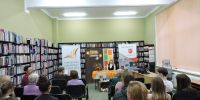 Anna Andrych w Powiatowej Bibliotece Publicznej w Wągrowcu