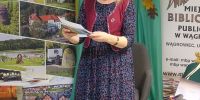 Maria Magdalena Pocgaj w Miejskiej Bibliotece Publicznej w Wągrowcu