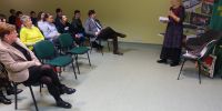 Maria Magdalena Pocgaj w Miejskiej Bibliotece Publicznej w Wągrowcu