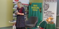 Maria Magdalena Pocgaj w Miejskiej Bibliotece Publicznej w Wągrowcu