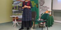 Maria Magdalena Pocgaj w Miejskiej Bibliotece Publicznej w Wągrowcu