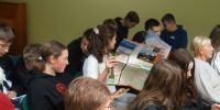 Maria Magdalena Pocgaj w Miejskiej Bibliotece Publicznej w Wągrowcu