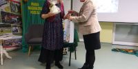 Maria Magdalena Pocgaj w Miejskiej Bibliotece Publicznej w Wągrowcu