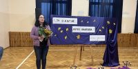 Spotkanie poetyckie z Natalią Belczenko w Bibliotece Publicznej Gminy Wapno oraz Szkole Podstawowej w Wapnie