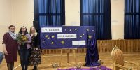 Spotkanie poetyckie z Natalią Belczenko w Bibliotece Publicznej Gminy Wapno oraz Szkole Podstawowej w Wapnie