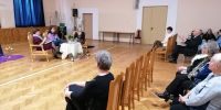 Spotkanie poetyckie z Natalią Belczenko w Bibliotece Publicznej Gminy Wapno oraz Szkole Podstawowej w Wapnie