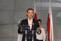 Uroczysty apel i otwarcie Wystawy Symboli Narodowych w ZS nr 1