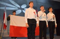 Uroczysty apel i otwarcie Wystawy Symboli Narodowych w ZS nr 1
