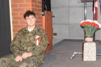 Uroczysty apel i otwarcie Wystawy Symboli Narodowych w ZS nr 1