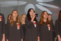 Uroczysty apel i otwarcie Wystawy Symboli Narodowych w ZS nr 1