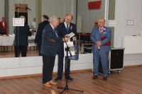 Uroczysty apel i otwarcie Wystawy Symboli Narodowych w ZS nr 1
