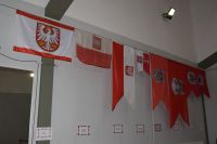 Uroczysty apel i otwarcie Wystawy Symboli Narodowych w ZS nr 1