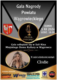 POWIAT WĄGROWIECKI - Gala Złota Pieczęć 2024 - plakat (1)
