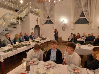 Spotkanie wigilijne w MOS w Gołańczy