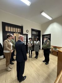 Betlejemskie Światło Pokoju 2024 w wągrowieckim starostwie