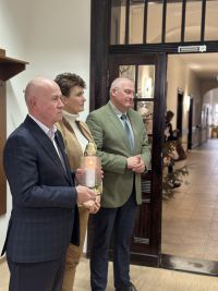 Betlejemskie Światło Pokoju 2024 w wągrowieckim starostwie