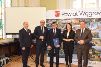 Spotkanie noworoczne w Starostwie Powiatowym w Wągrowcu