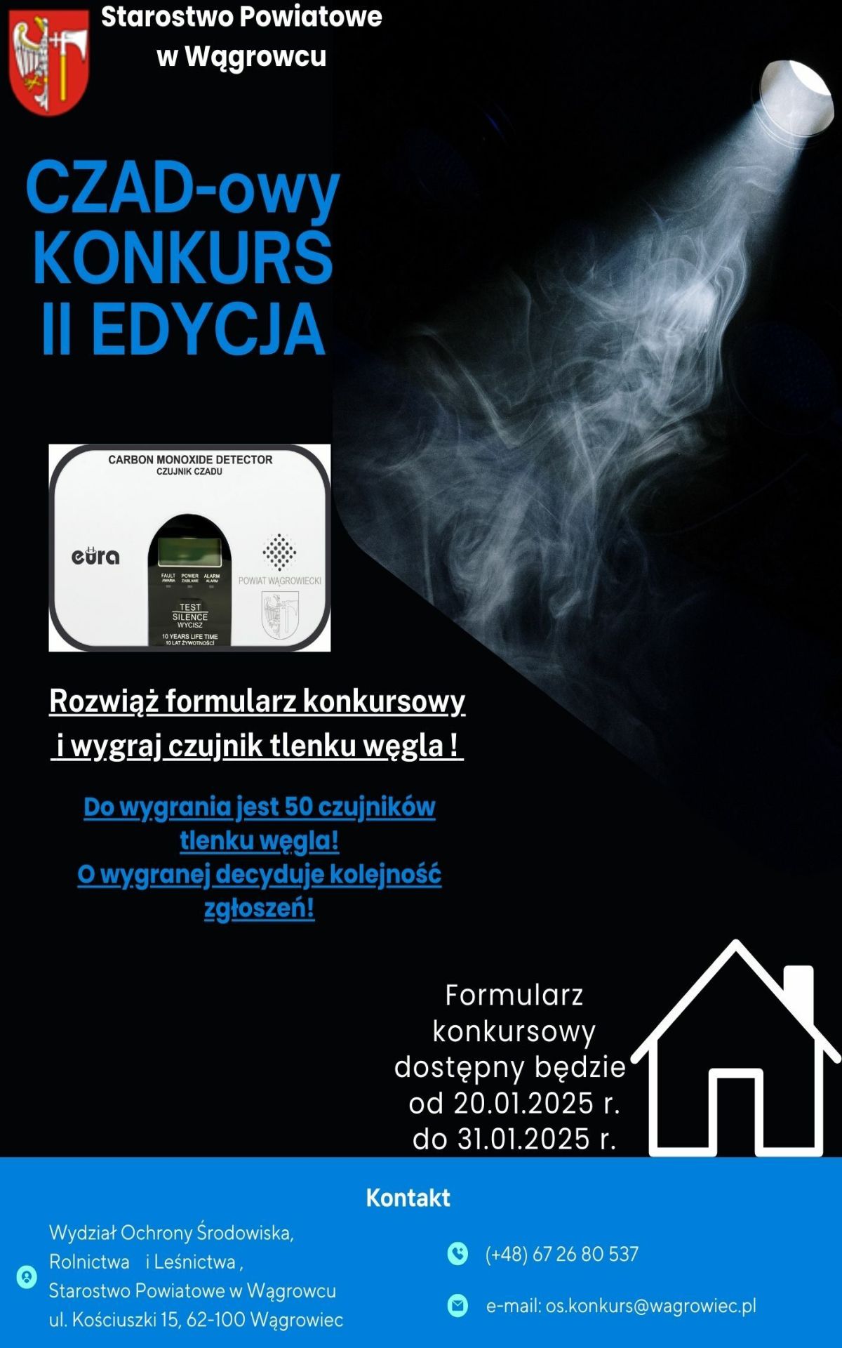 II EDYCJA „CZAD-owego KONKURSU”! - plakat