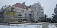 Trwają prace remontowe i renowacyjne budynku DPS w Srebrnej Górze