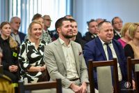 Odprawa roczna w Komendzie Powiatowej PSP w Wągrowcu, fot. Roman Kowalczewski/Portal WRC