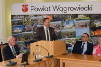 Wicewojewoda Wielkopolski i Starosta Wągrowiecki spotkali się z sołtysami z naszego powiatu