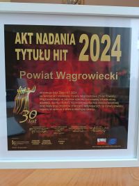 Złoty HIT dla powiatu